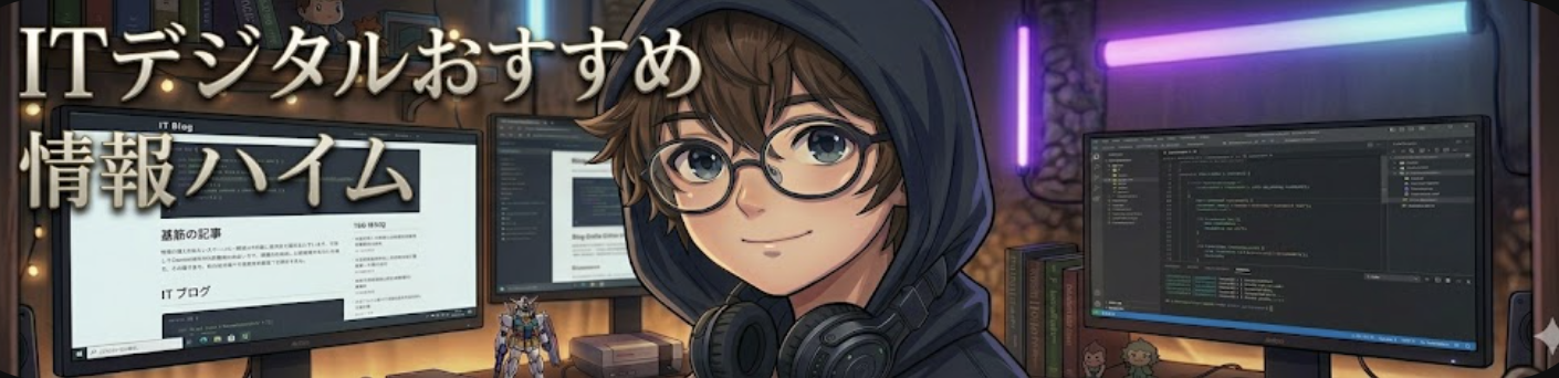ITデジタルおすすめ情報ハイム